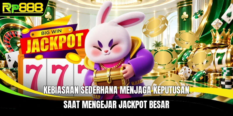 Kebiasaan sederhana menjaga keputusan saat mengejar jackpot besar